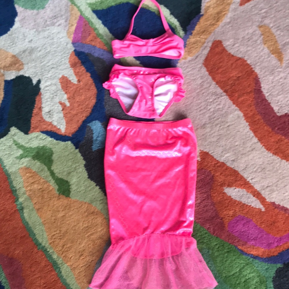 Girls Mermaid Swimsuit
